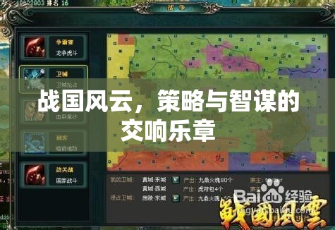 戰(zhàn)國風(fēng)云，策略與智謀的交響樂章