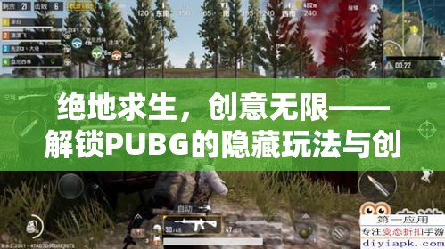 絕地求生，解鎖PUBG的隱藏玩法與創(chuàng)意模式
