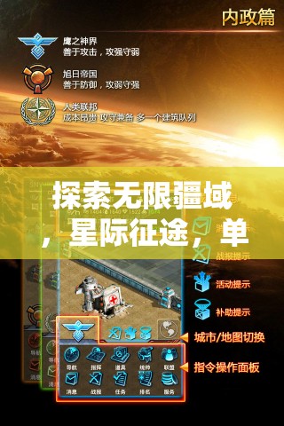 星際征途，單騎闖天涯的異地聯(lián)機(jī)策略游戲