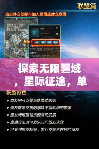 星際征途，單騎闖天涯的異地聯(lián)機(jī)策略游戲