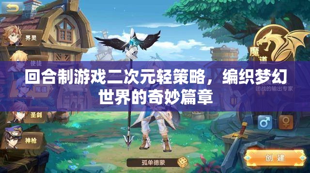 編織夢幻，二次元輕策略回合制游戲的奇妙篇章