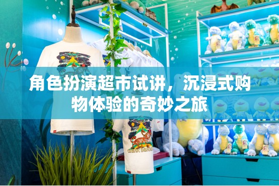 沉浸式購物體驗，角色扮演超市試講之旅