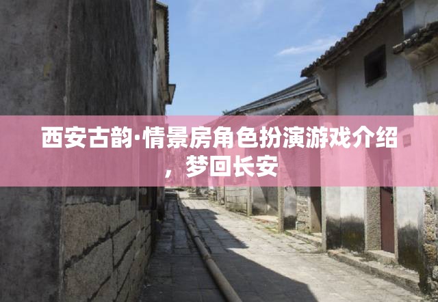 夢回長安，西安古韻·情景房角色扮演游戲之旅