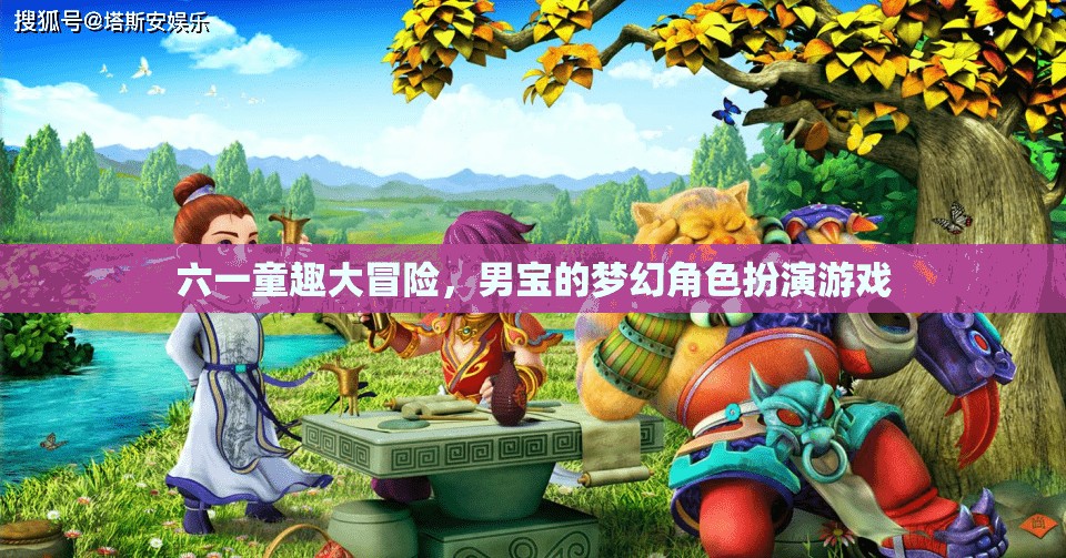 六一童趣大冒險(xiǎn)，男寶的夢(mèng)幻角色扮演游戲