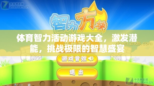 智慧挑戰(zhàn)，體育智力活動(dòng)游戲大全，激發(fā)潛能的盛宴