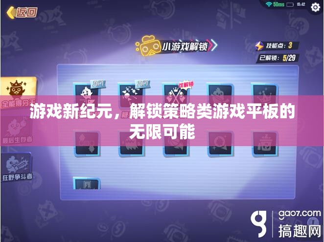 解鎖策略類游戲平板的無限可能，游戲新紀(jì)元  第1張