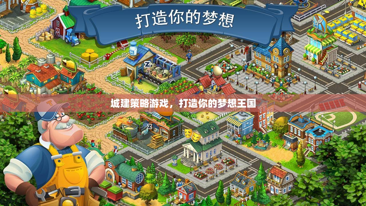 打造夢想王國，城建策略游戲