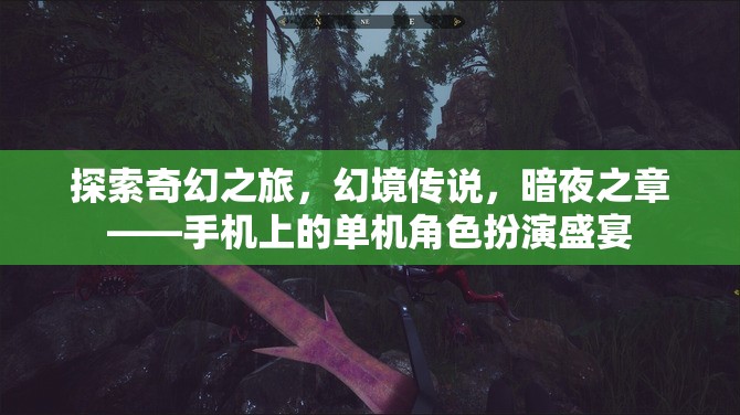 探索奇幻之旅，幻境傳說與暗夜之章——手機(jī)上的單機(jī)角色扮演盛宴