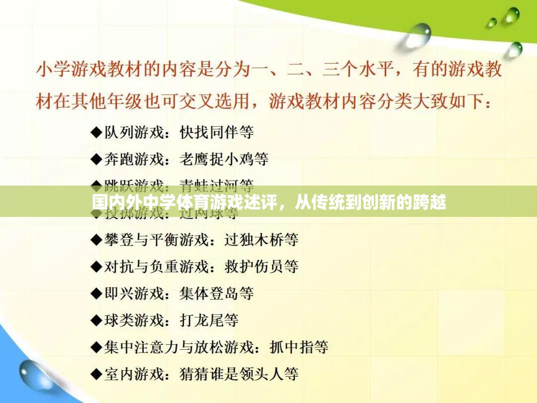 從傳統(tǒng)到創(chuàng)新，國內(nèi)外中學(xué)體育游戲的跨越式發(fā)展述評  第2張