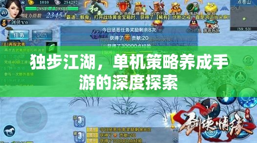 獨步江湖，深度探索單機策略養(yǎng)成手游的魅力