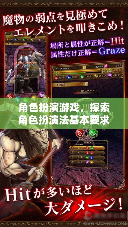 探索角色扮演法基本要求的奇妙之旅，解鎖角色扮演游戲的魅力