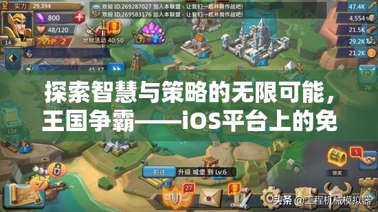 探索智慧與策略的無限可能，iOS平臺(tái)上的王國爭霸新紀(jì)元  第2張