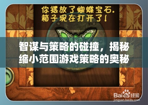 智謀與策略的碰撞，揭秘縮小范圍游戲策略的奧秘