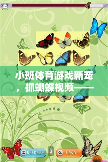 小班體育游戲新寵，抓蝴蝶視頻——寓教于樂的趣味探索