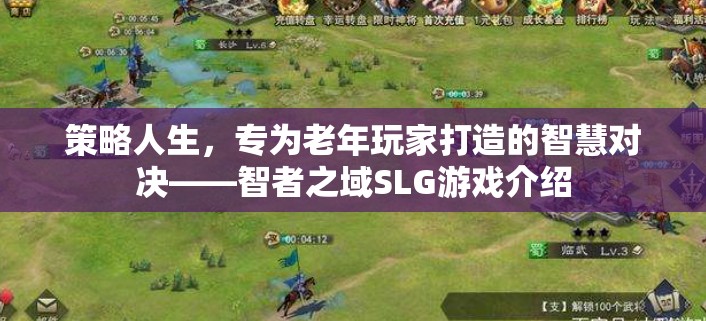 策略人生，專為老年玩家打造的智慧對(duì)決——智者之域SLG游戲介紹