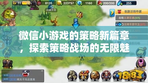 微信小游戲，策略新篇章，探索策略戰(zhàn)場的無限魅力
