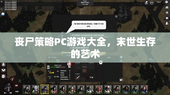 喪尸策略PC游戲大全，探索末世生存的藝術(shù)