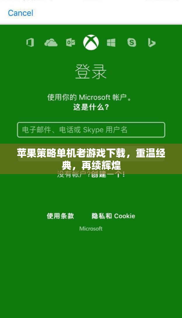 蘋果策略單機(jī)老游戲下載，重溫經(jīng)典，再續(xù)輝煌