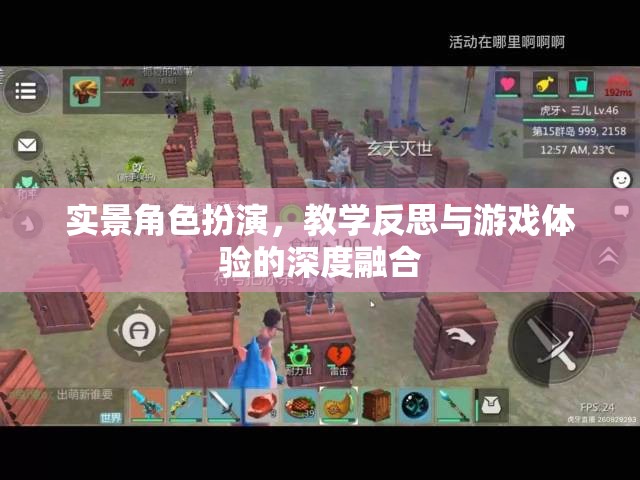 實景角色扮演，教學(xué)反思與游戲體驗的深度融合探索  第1張