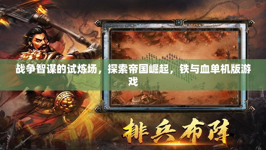 鐵與血，帝國崛起——戰(zhàn)爭智謀的試煉場