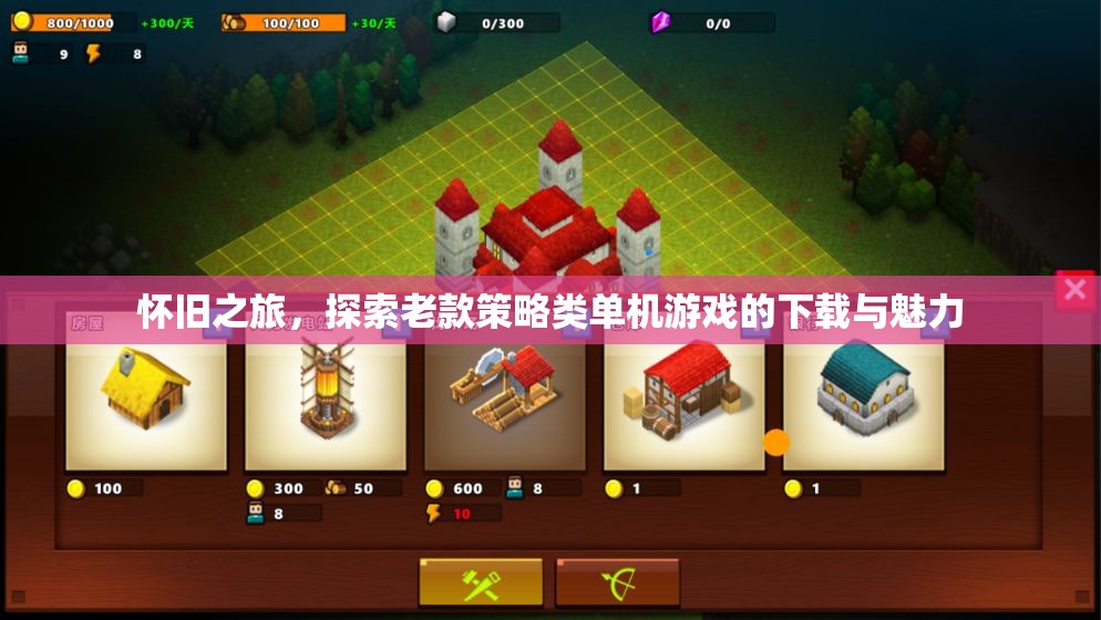 懷舊之旅，探索老款策略類單機(jī)游戲的下載與魅力