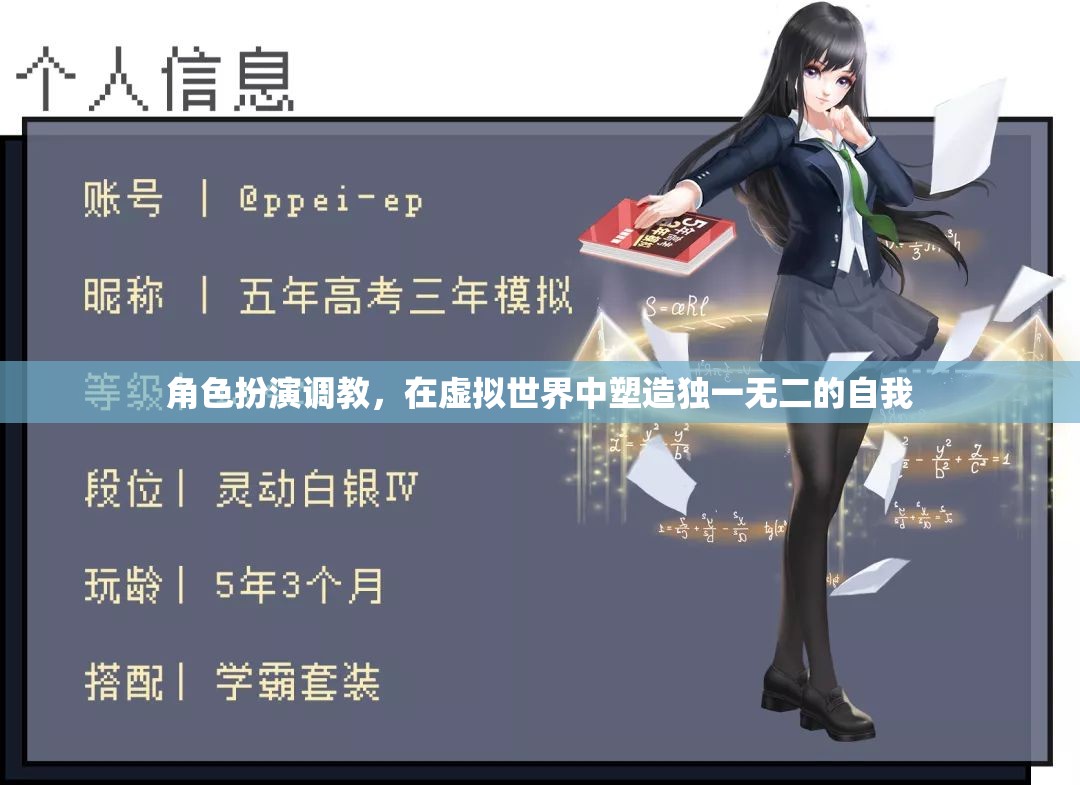 虛擬世界中的自我塑造，角色扮演調(diào)教與個(gè)性化體驗(yàn)