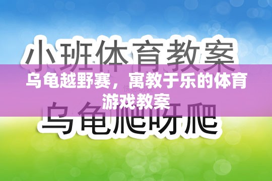 烏龜越野賽，寓教于樂的體育游戲教案