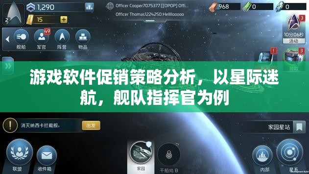 星際迷航，艦隊(duì)指揮官游戲軟件促銷(xiāo)策略的深度剖析