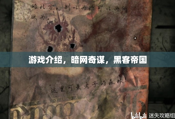 暗網(wǎng)奇謀，探索黑客帝國的游戲之旅