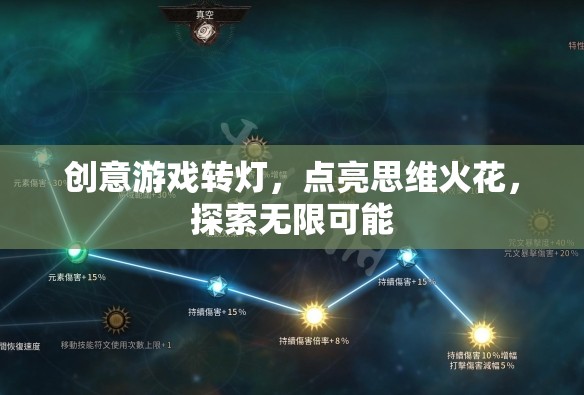創(chuàng)意游戲轉(zhuǎn)燈，點亮思維火花，探索無限可能