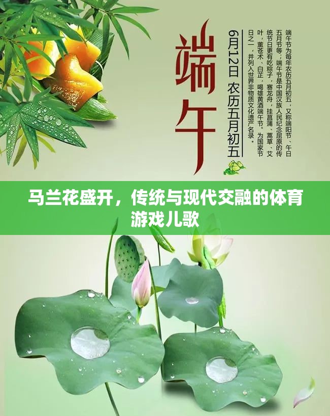 馬蘭花盛開，傳統(tǒng)與現(xiàn)代交融的體育游戲兒歌
