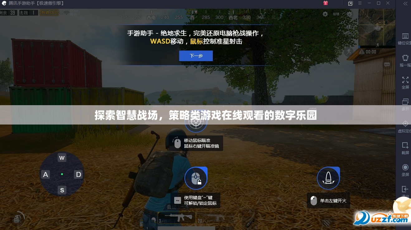 智慧戰(zhàn)場，探索策略類游戲在線觀看的數(shù)字樂園