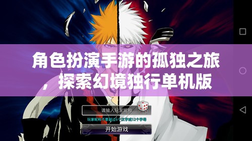 幻境獨行，角色扮演手游的孤獨探索之旅  第1張