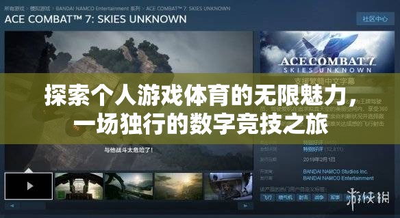 獨(dú)行數(shù)字競技，探索個(gè)人游戲體育的無限魅力