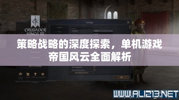 帝國(guó)風(fēng)云，單機(jī)游戲中的策略與戰(zhàn)略深度解析