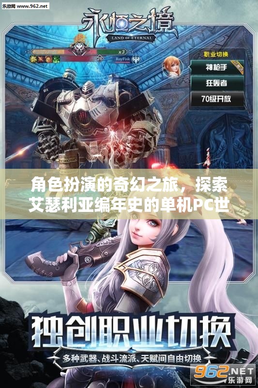 艾瑟利亞編年史，角色扮演的奇幻冒險(xiǎn)之旅