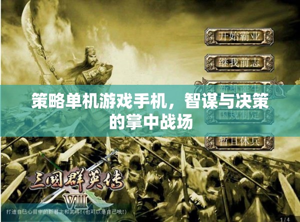 掌中智謀，策略單機(jī)游戲在移動(dòng)設(shè)備上的決策戰(zhàn)場(chǎng)