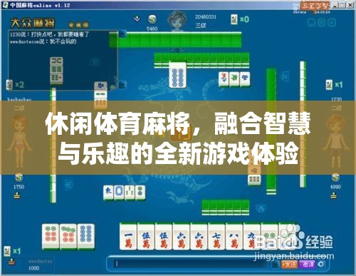 智慧與樂(lè)趣并重，全新休閑體育麻將游戲體驗(yàn)
