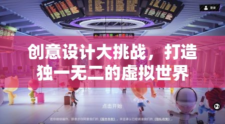 創(chuàng)意設計大挑戰(zhàn)，打造獨一無二的虛擬世界