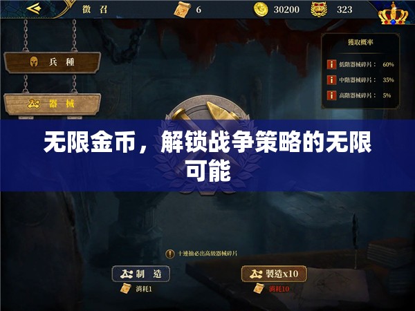 解鎖戰(zhàn)爭(zhēng)策略的無(wú)限可能，無(wú)限金幣的魅力與挑戰(zhàn)