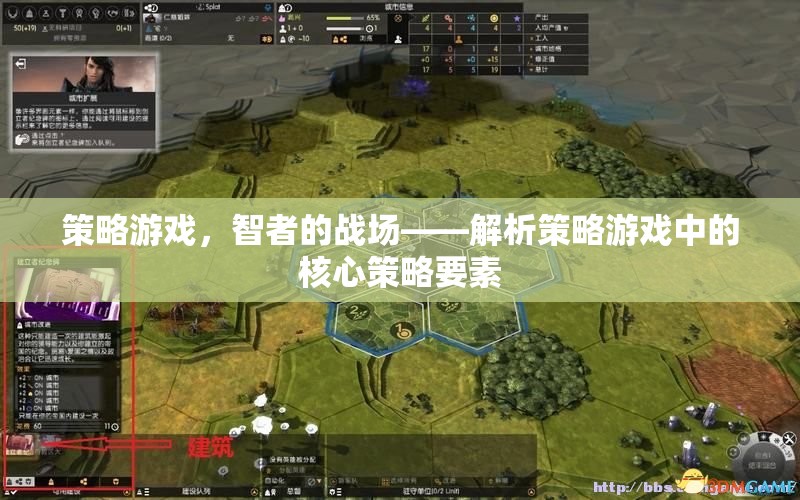 智者的戰(zhàn)場(chǎng)，解析策略游戲中的核心策略要素