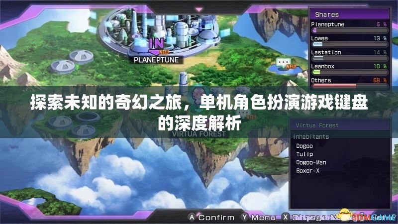 奇幻之旅，深度解析單機(jī)角色扮演游戲鍵盤(pán)的奧秘