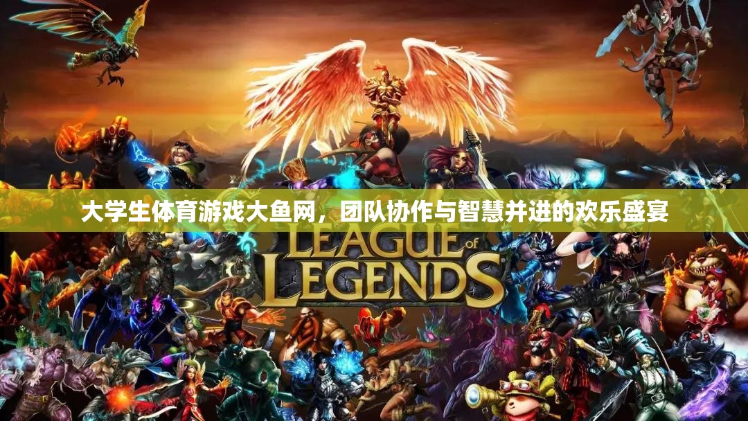 大魚網，大學生體育游戲中的團隊協作與智慧盛宴
