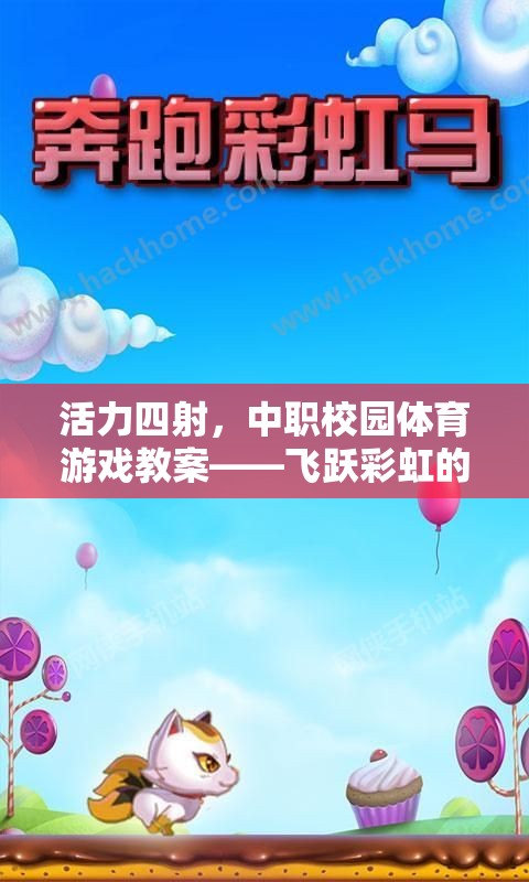 活力四射，中職校園體育游戲教案——飛躍彩虹的快樂之旅