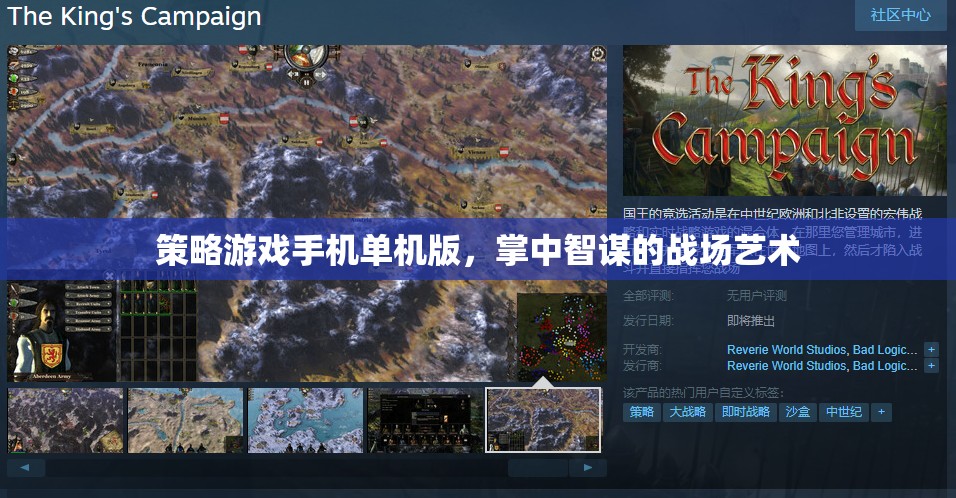 掌中智謀，策略游戲手機(jī)單機(jī)版的戰(zhàn)場藝術(shù)