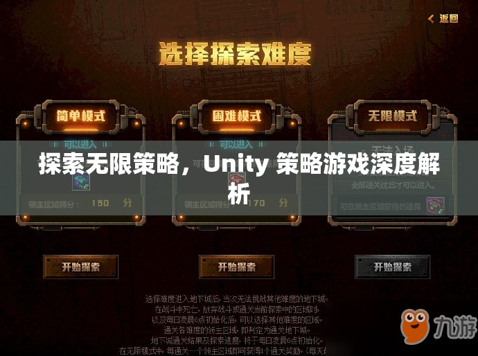 Unity 策略游戲，探索無(wú)限策略的深度解析