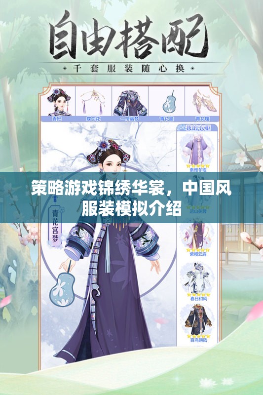 錦繡華裳，中國(guó)風(fēng)服裝模擬策略游戲
