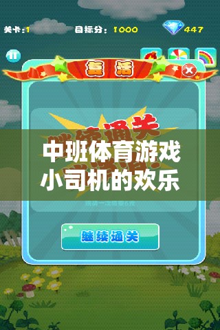 小司機歡樂旅程，中班體育游戲中的運動與社交技能培養(yǎng)
