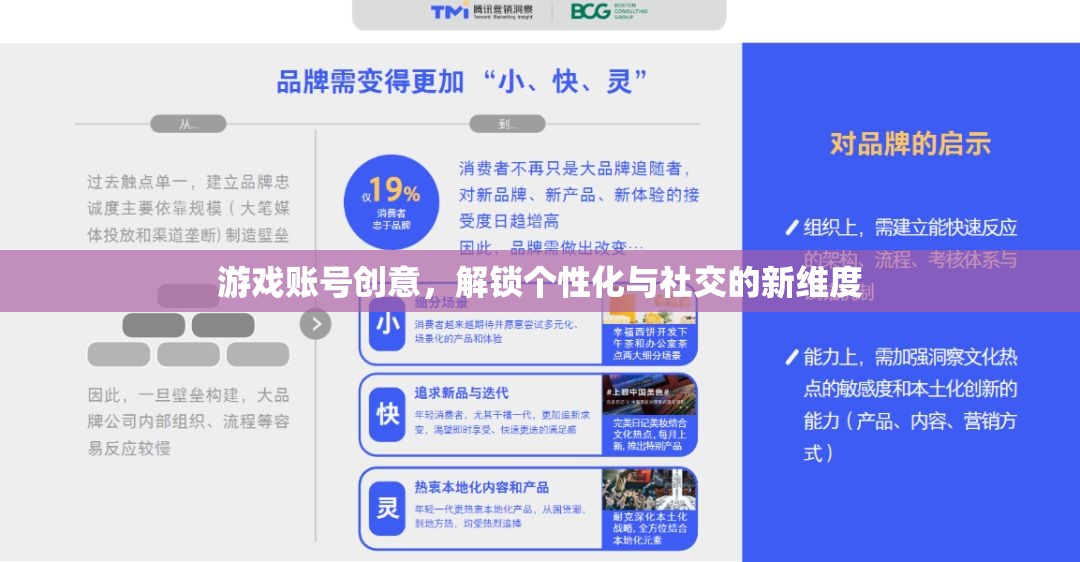 解鎖個性化與社交新維度，游戲賬號的創(chuàng)意設(shè)計