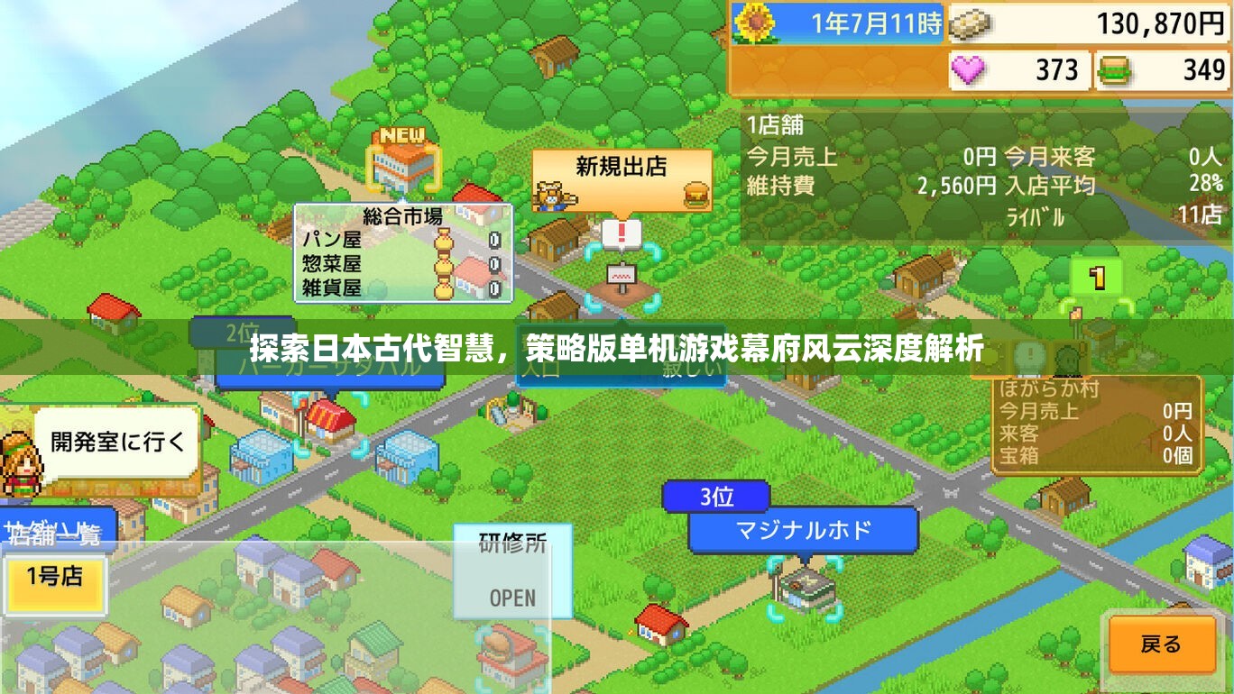 探索日本古代智慧，幕府風(fēng)云策略版單機游戲深度解析  第3張
